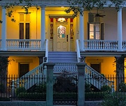 6th May 2020 - Front entrance to an elegant old home in the historic district of Charleston