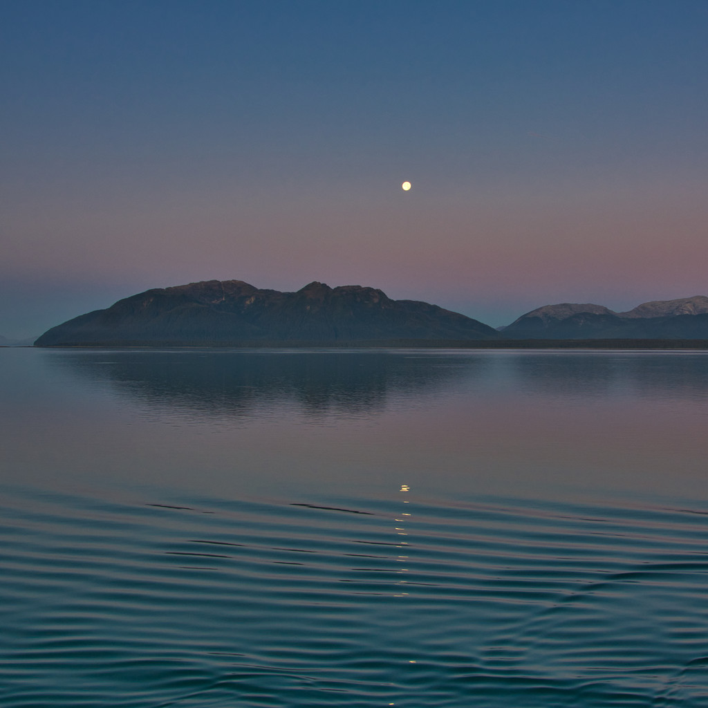 Dawn Breaking Over Glacier Bay, Alaska DSC_8507  by merrelyn