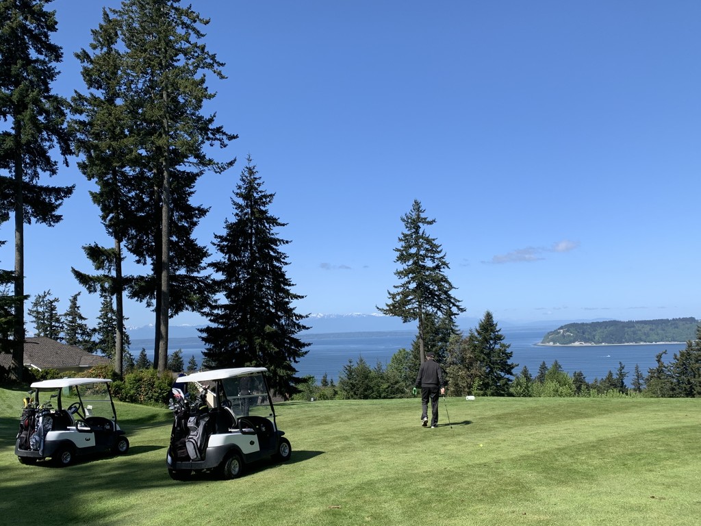 Most Scenic Hole at Harbour Point Golf Course by mamabec