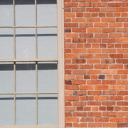 7th May 2020 - Half window, half brick building