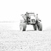 Tractor in High Key by farmreporter