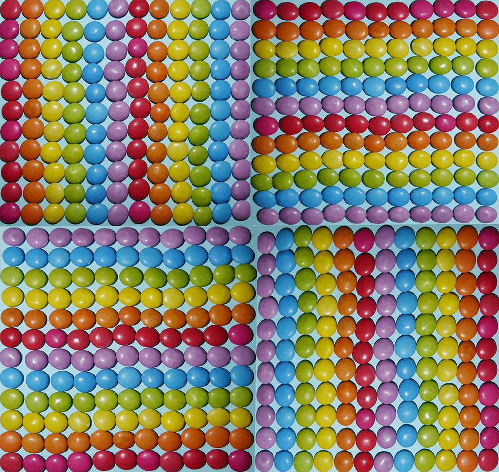 Smartie Squares by onewing