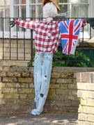 13th May 2020 - Jolly VE Day scarecrow!