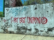16th May 2020 - L’art est union with a heart. 