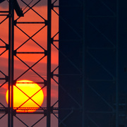 4th May 2020 - Tonight's Smoky Sunset Through The Grain Terminal DSC_8594