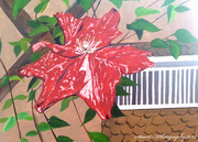 17th May 2020 - Clematis (painting)