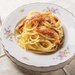 Pasta alla carbonara from the Almanacco Alimentare 2019