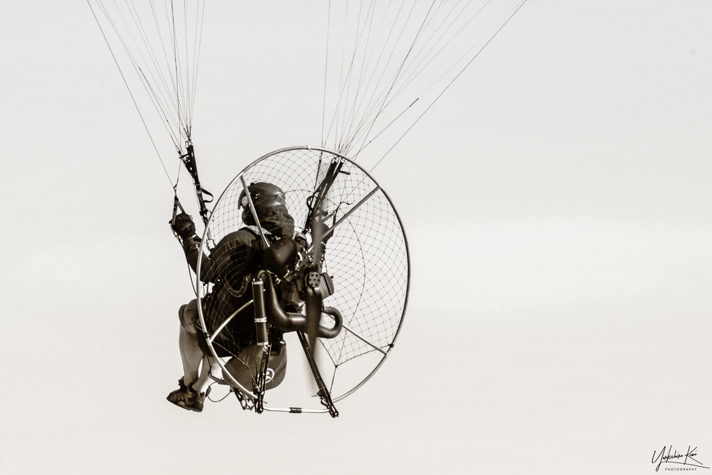 Powered Paraglider by yorkshirekiwi