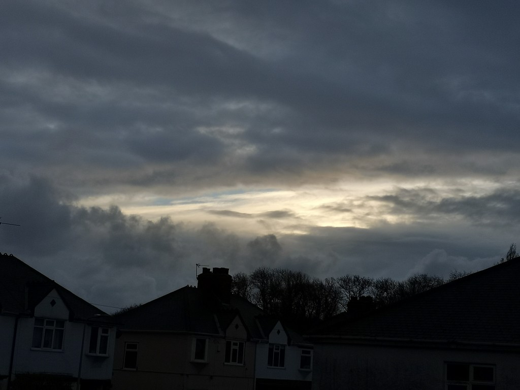 This evening's sky  by plainjaneandnononsense