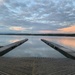 Sunset dock by kdrinkie
