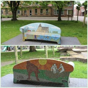 21st May 2020 - A mosaic art bench 