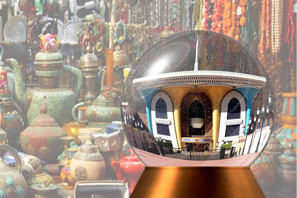 Snowglobe at the Souq!  by ingrid01