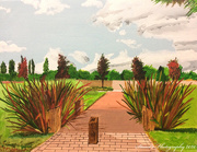 22nd May 2020 - City park (painting)