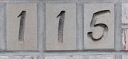 23rd May 2020 - Number in stone
