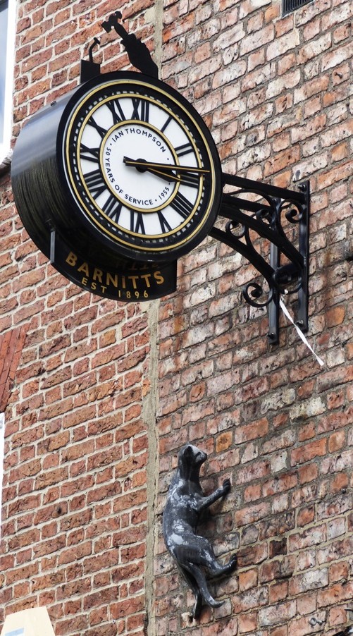Barnitts Clock, York by fishers