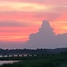 Sunset over the Ashley River, Charleston. by congaree