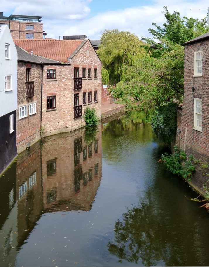York's Second River by fishers
