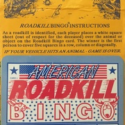 30th May 2020 - American Roadkill Bingo
