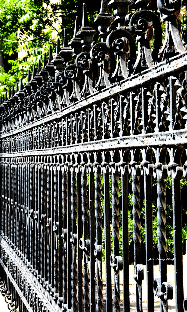Wrought iron fence ...... by kork