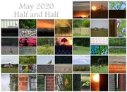 1st Jun 2020 - May 2020 Half and Half Calendar