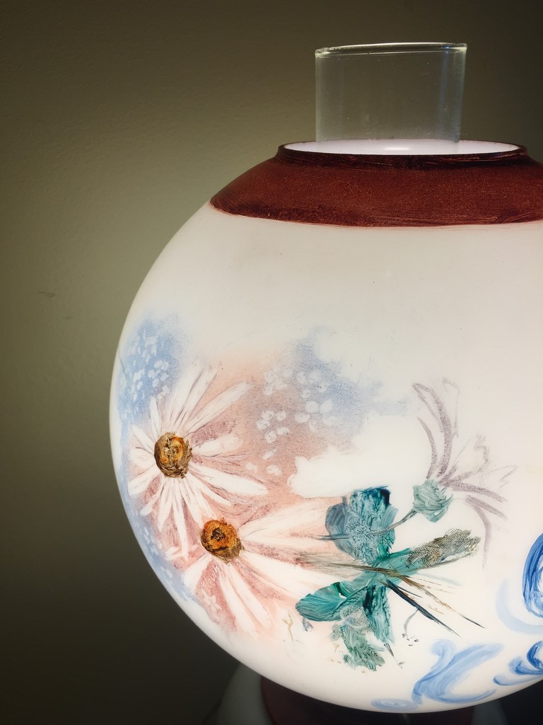 Hand-painted Lampshade by mcsiegle
