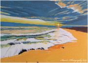 4th Jun 2020 - The beach (painting)