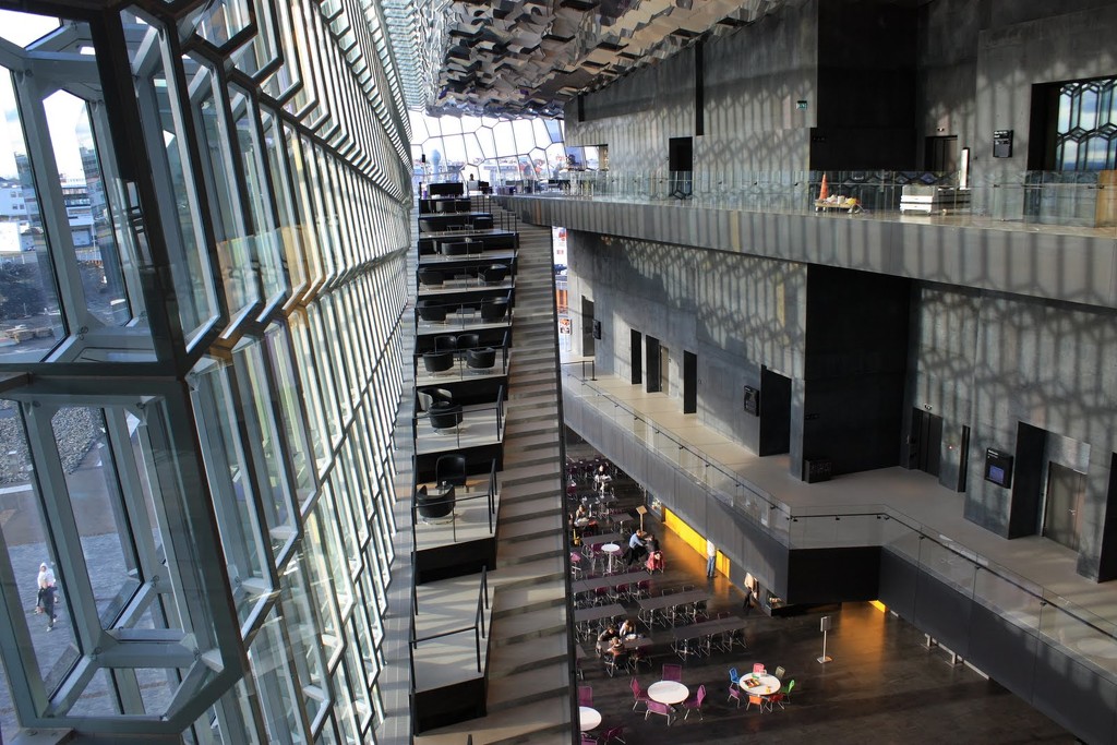 inside Harpa theater by blueberry1222