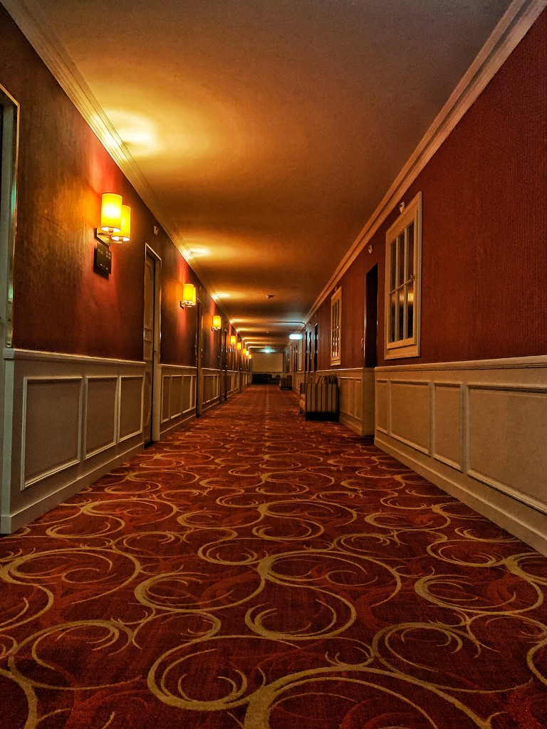 Empty corridor.  by cocobella