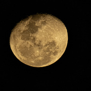 8th Jun 2020 - most of the moon