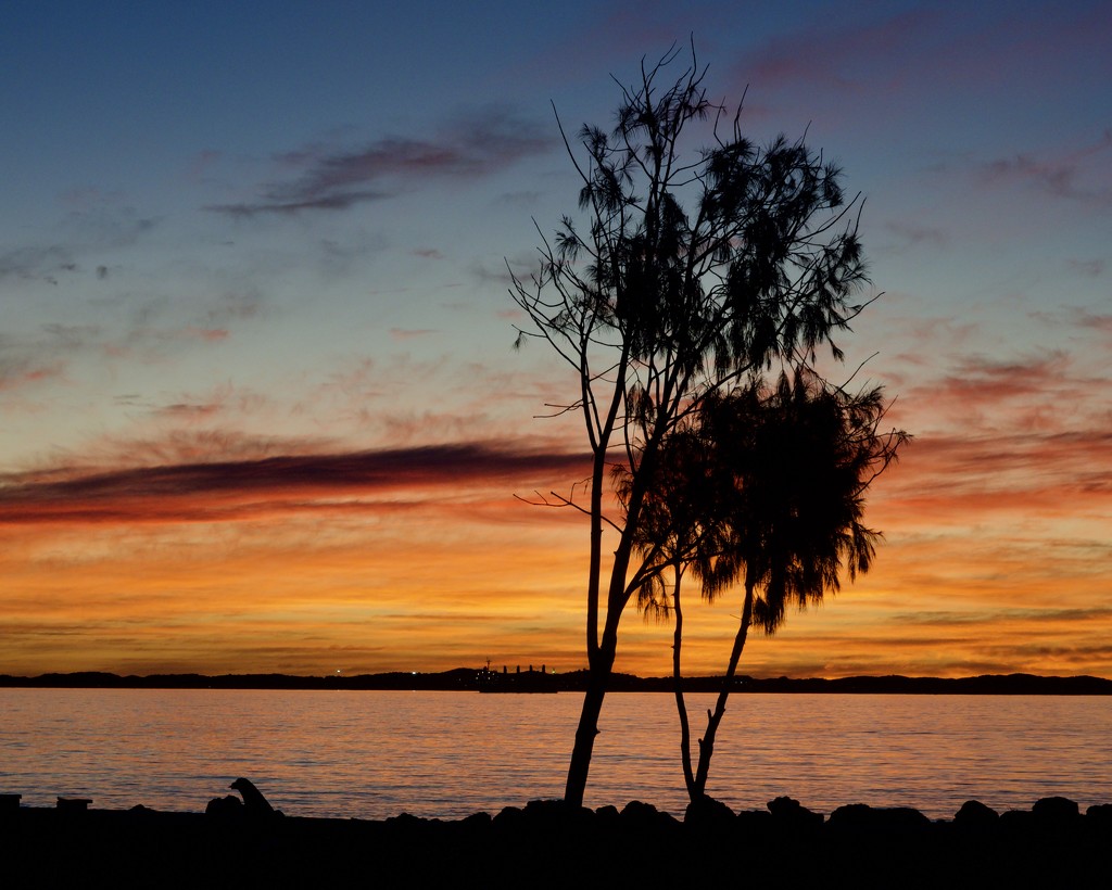 Sunset At Kwinana Beach P6090185 by merrelyn