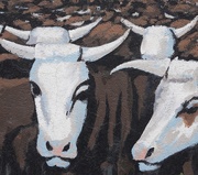 4th Jun 2020 - Cattle drive (mural) 