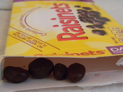 9th Jun 2020 - Chocolate Covered Raisins in Box