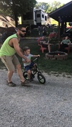 6th Jun 2020 - Riding with out training wheels at 3