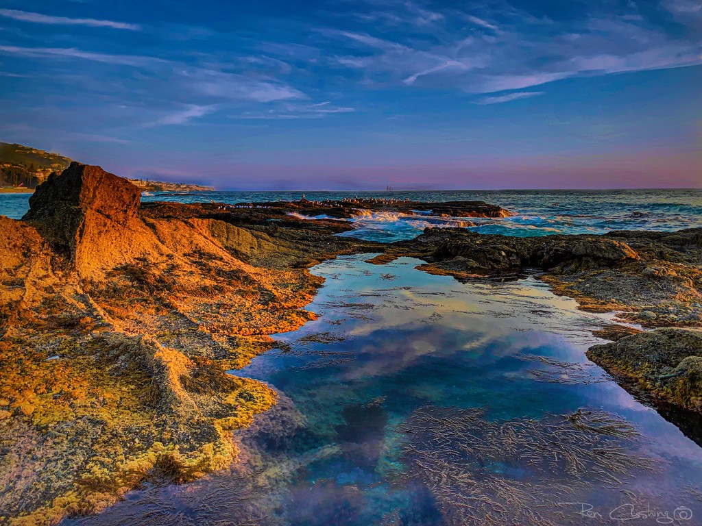 Tide Pool Reflections by stray_shooter