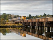 13th Jun 2020 - Kiwi Rail reflections 1  (Best on black)