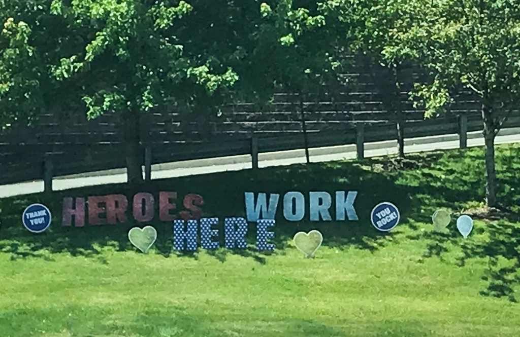 Heroes work here by mittens