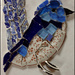 bird mosaic in progress  by kerenmcsweeney