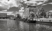 14th Jun 2020 - Houseboats on the River Vilaine in the centre of Rennes