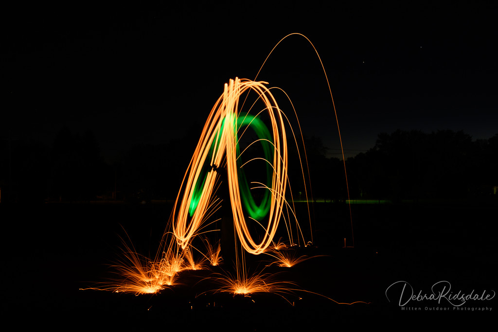 Night Photography with Steel Wool _1 by dridsdale