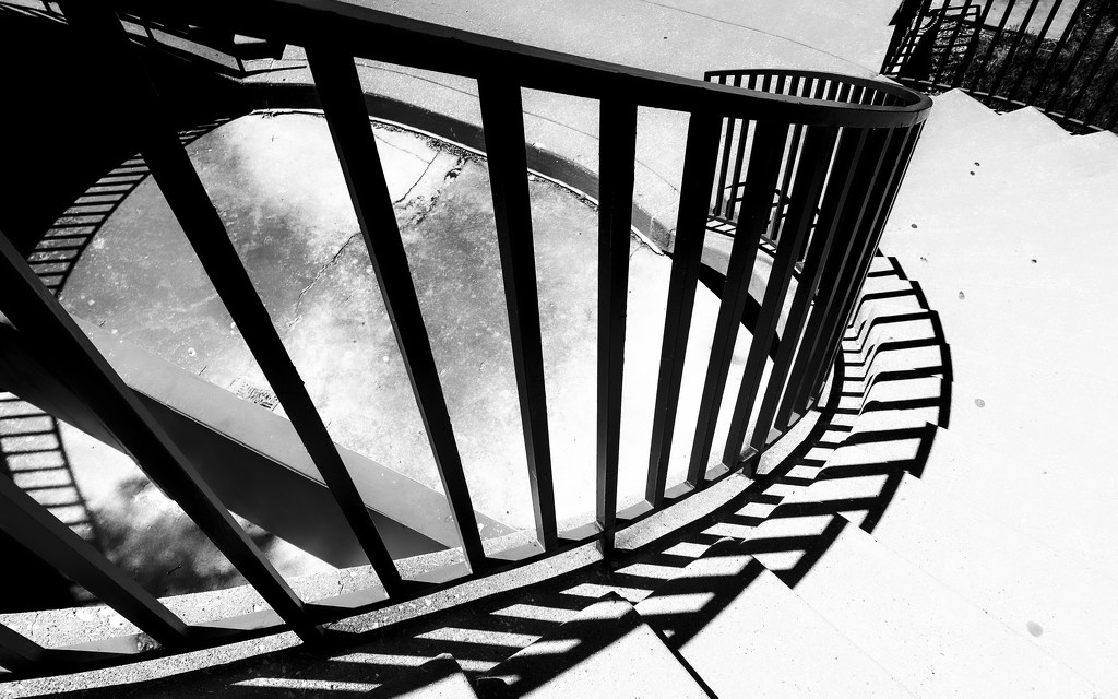 Stairs and Shadows by taffy