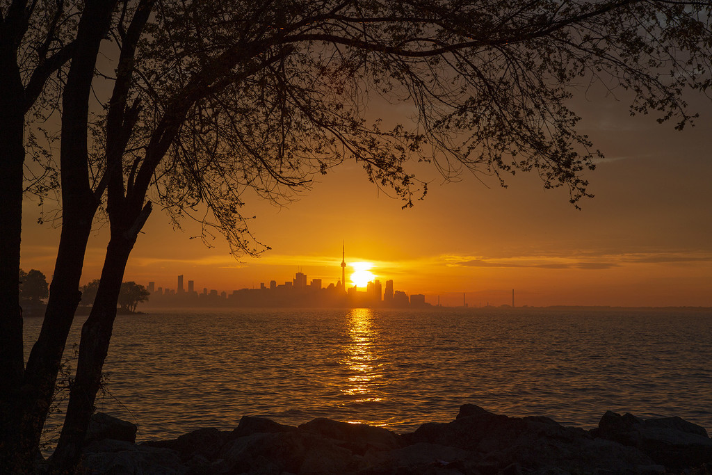 Colonel Samuel Smith Park Sunrise by pdulis