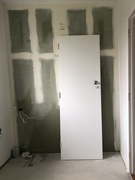 12th Jun 2020 - Door in incomplete bathroom 