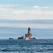 Pt. St. George ?Lighthouse from the fishing boat by pandorasecho