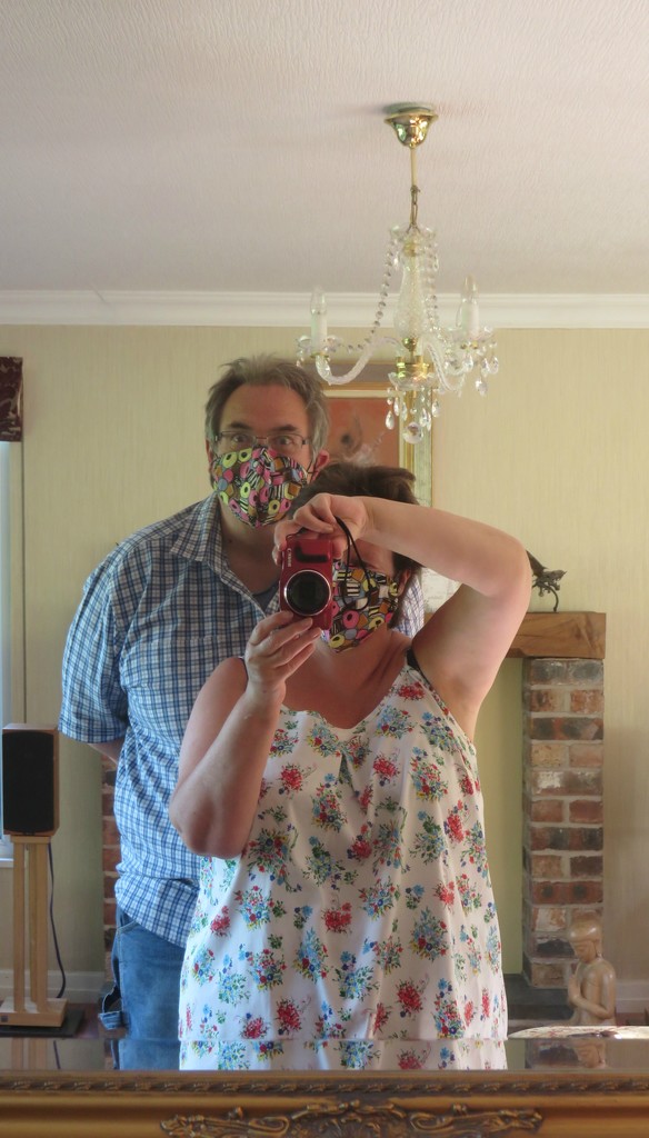 Mask Selfies  by countrylassie