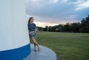 6th Jun 2020 - leaning on a lighthouse