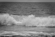 28th Jun 2020 - Waves Crashing in Black and White