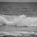 Waves Crashing in Black and White by marylandgirl58