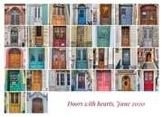 30th Jun 2020 - Doors with hearts. 
