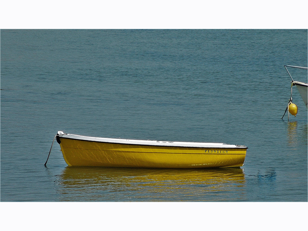 The yellow boat by etienne