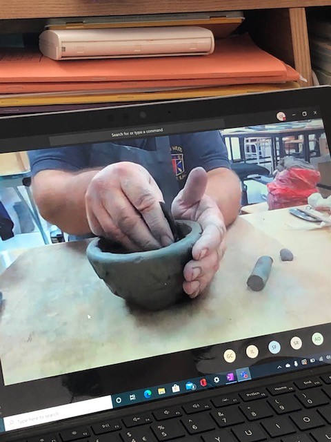 3D art pottery demonstration by nicolaeastwood